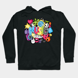 Funny Music Hoodie